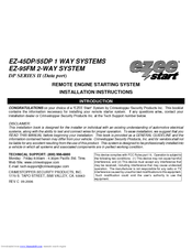 CrimeStopper EZEE Start EZ-55DP Installation Instructions Manual