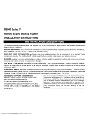 CrimeStopper RS-800.II Installation Instructions Manual