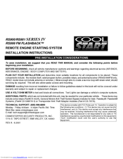 CrimeStopper CoolStart RS-901 Installation Instructions Manual