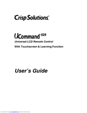 Crisp Solutions UCommand-525 User Manual