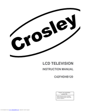 Crosley C42FHDIB Instruction Manual