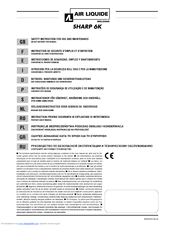 Air Liquide SHARP 6K Use And Maintenance Instructions