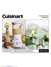 Cuisinart SmartPower CB-9 Series Instruction Booklet