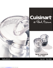 Cuisinart MINI PREP DLC-2E Instructions Manual
