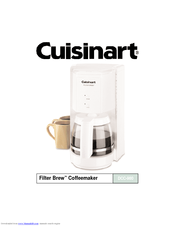 Cuisinart Filter Brew DCC-900 User Manual