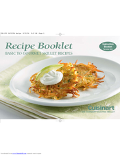 Cuisinart IB-5239A Instruction/Recipe Booklet