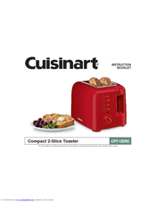 Cuisinart CPT-120RC Instruction Booklet