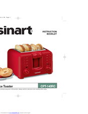 Cuisinart CPT-140RC Instruction Booklet
