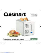 Cuisinart CPT-170 Instruction Booklet