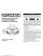 Sylvania SRCD4400 Instruction Manual