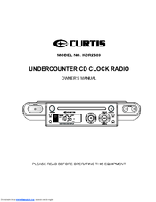 Curtis KCR2609 Owner's Manual
