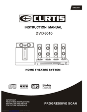 Curtis DVD6010 Instruction Manual