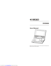 Curtis DVD8006 User Manual