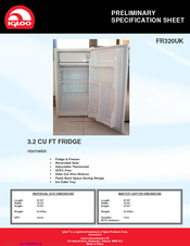 Igloo FR320UK Preliminary Specification Sheet