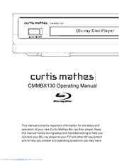 Curtis Mathes CMMBX130 Operating Manual