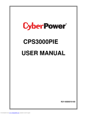 CyberPower CPS3000PIE User Manual