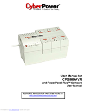 CyberPower CPS900AVR User Manual
