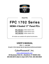 CyberResearch FPC 1702-C20 User Manual