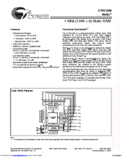 Cypress CY62128B Specification