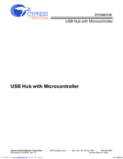 Cypress Semiconductor CY7C65113C Specification Sheet