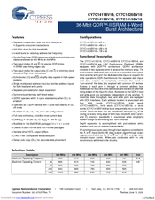 Cypress Semiconductor Perform CY7C1411BV18 Manual