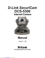 D-Link SECURICAM NETWORK DCS-5300 User Manual