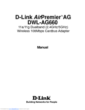 D-Link AirPremier AG DWL-AG660 Manual