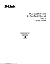D-Link DES-3225G Series User Manual