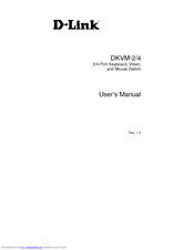 D-Link DKVM-2 User Manual