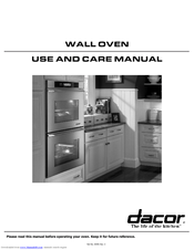 Dacor Wall Oven Use And Care Manual