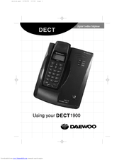 Daewoo DECT 1900 User Manual