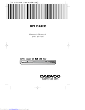 Daewoo DVN DVN-3100N DVN-3100N Owner's Manual