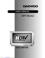 Daewoo DSC-34W70N User Manual