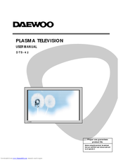 Daewoo DTS-42 User Manual