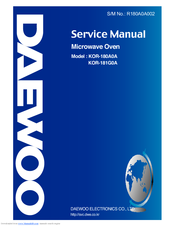 Daewoo 181GOA0A Service Manual