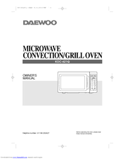 Daewoo KOC-621Q Owner's Manual