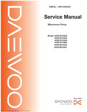 Daewoo KOR-631H0A Service Manual
