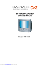 Daewoo DTD-14H9 Owner's Manual