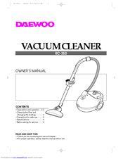 Daewoo RC-350 Owner's Manual