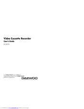 Daewoo DV-T87N User Manual