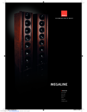 Dali MEGALINE Brochure & Specs