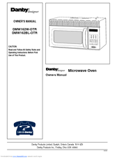 Danby Designer DMW162BL-OTR Owner's Manual