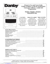Danby DER3099BL Owner's Use And Care Manual
