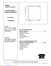 Danby DAR0488 Owner's Manual