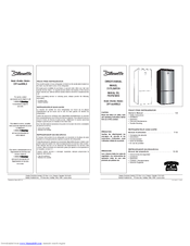 Danby Silhouette DFF1044BLS Owner's Manual