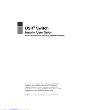 Avocent DSR Series DSR2020 Installer/User Manual