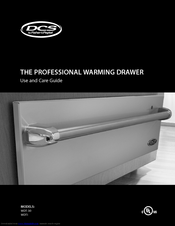 DCS Professional Warming Drawer WDTI Use And Care Manual