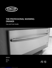 DCS WDS-30 Use And Care Manual