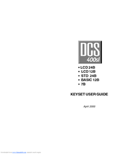 DCS LCD 12B User Manual