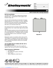 Delfield Shelleymatic MF-57 Specification Sheet